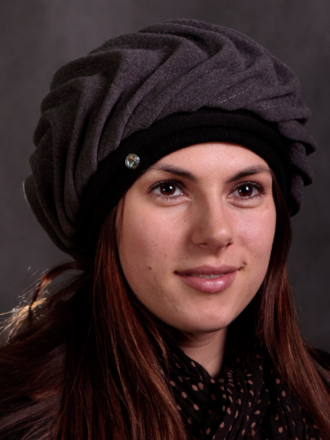 К - 08 Женские головные уборы шапки из пальтовой ткани, производство, продажа оптом