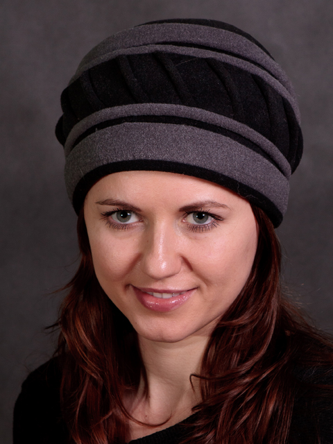 К - 12 Женские головные уборы шапки из пальтовой ткани, производство, продажа оптом