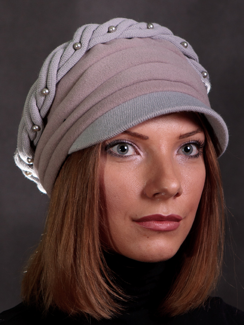К - 13 Женские головные уборы шапки из пальтовой ткани, производство, продажа оптом